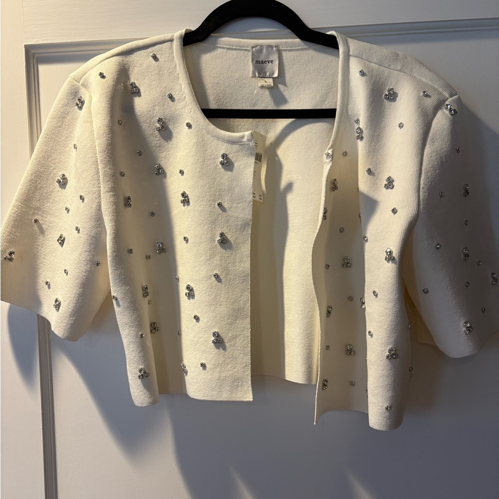 Maeve anthropology holiday sweater top